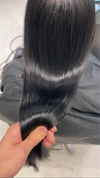 ロング カラー 💖ブリーチなし透明 感💖ASAHIのヘアスタイル