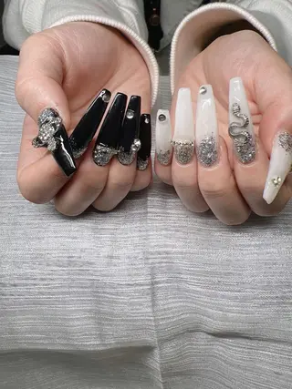 ネイル Lee Nails チップ長さだし専門店のネイルデザイン