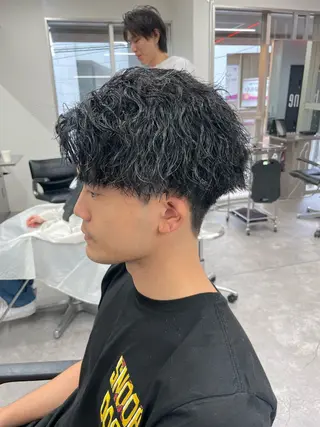 パーマ メンズ 町田エリアＮｏ．１/ パーマ特化/太田京希のヘアスタイル