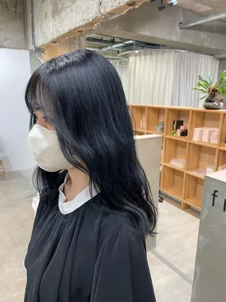 ミディアム 坂田 春樹のヘアスタイル