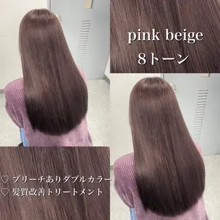 カラー 🤍ブリーチなし ブラウンhimi🤍のヘアスタイル