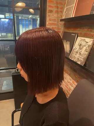 ショート カラー rin 🖤〈大宮〉のヘアスタイル