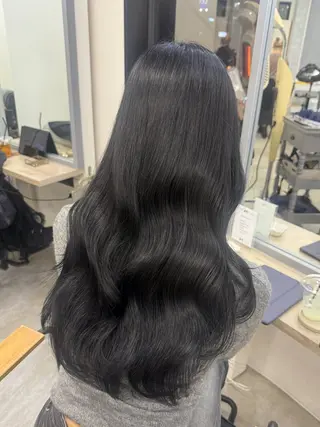 ロング カラー ヘアアレンジ Himawari♡ 柔らかいカラーのヘアスタイル