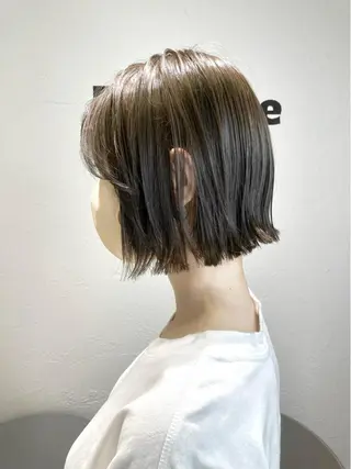 ショート 髪質改善/艶カラー 縮毛矯正/みほのヘアスタイル