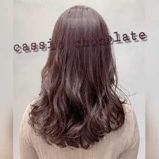ロング カラー ヘアアレンジ 個室で似合わせ好印象 🧡外山弥千代のヘアスタイル