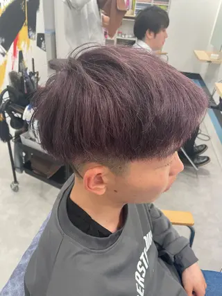 メンズ ブリーチ守口 rikiyanのヘアスタイル