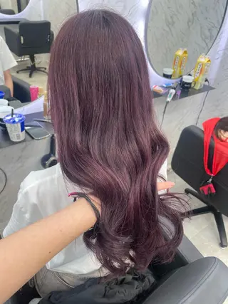 ロング カラー 韓国ヘア🎀 /♡𝓝𝓸𝓪♡のヘアスタイル