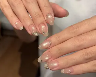 ネイル By moonネイル 🌷ワンホン/韓国風のネイルデザイン