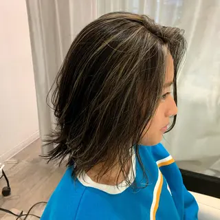 ショート カラー 畑中康志 美髪矯正/ハイトーンのヘアスタイル