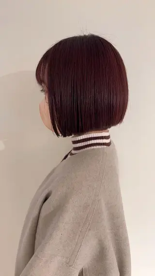 ショート 🫧ツヤ髪個室美容室 安食茉莉🫧のヘアスタイル