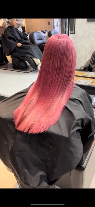 ロング TIDEHAIR / 韓国ヘア/MOEのヘアスタイル