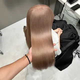 セミロング カラー ✨髪質改善艶カラー✨ リュウトのヘアスタイル