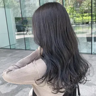 ロング カラー 💖ブリーチなし透明 感💖ASAHIのヘアスタイル