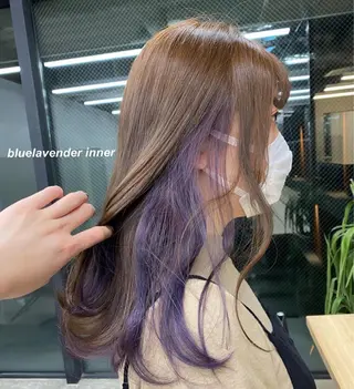 ミディアム ナガイ アヤのヘアスタイル