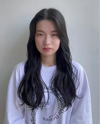 ロング カラー 🐣Say.ree ひらいで ななみ🐣のヘアスタイル