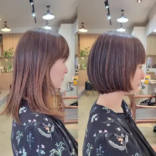ショート 野村 果音(カノン)のヘアスタイル