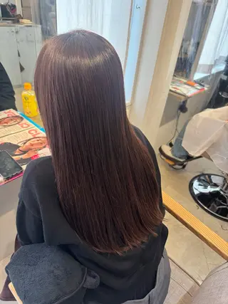 ロング 髪質改善✨️透明感カ ラー✧*。山下さいみのヘアスタイル