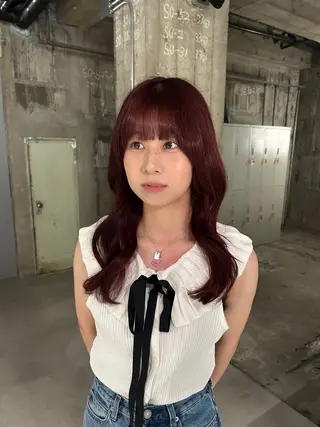 カラー 谷口 萌瑛のヘアスタイル