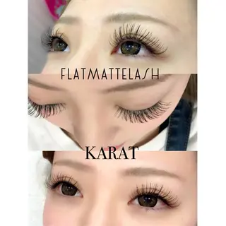 マツエク・マツパ ★KAEDE★伊勢崎 【KARAT】のマツエク・マツパデザイン