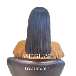 セミロング 三原 つばさのヘアスタイル