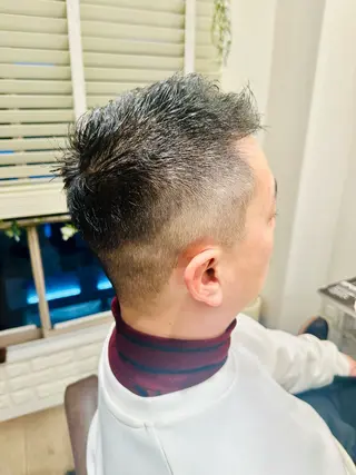 ショート メンズ BANDE 水崎 悟のヘアスタイル