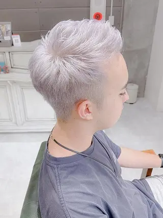 カラー メンズ モテ髪透明感❤️ デイズヘアカラーのヘアスタイル