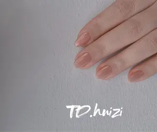 ミディアム めぐみのネイルサロン スタッフ練習のネイルデザイン