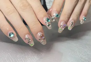 ネイル By moonネイル 🌷ワンホン/韓国風のネイルデザイン