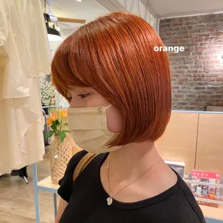 ショート カラー 暖色カラー/レイヤー 🌙 オノユリカのヘアスタイル