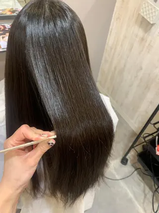 ロング ボブ 西宮北口/みなみのヘアスタイル