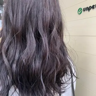セミロング カラー unique RINNEのヘアスタイル