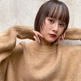 ショート ハイトーン×デザイン 似合わせ/Yoheiのヘアスタイル