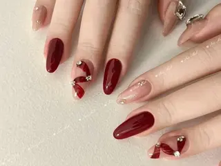 ネイル 💕藤江 月🌸🍒のネイルデザイン