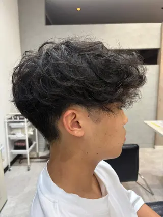 ショート メンズ 🐺メンズウルフ/ ✂️伊藤飛空のヘアスタイル