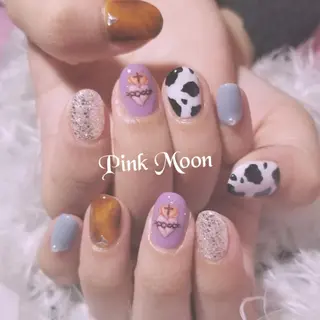 ネイル PinkMoon Nozomiのネイルデザイン