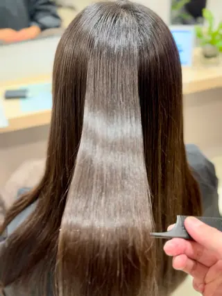 ロング 川田 康司のヘアスタイル