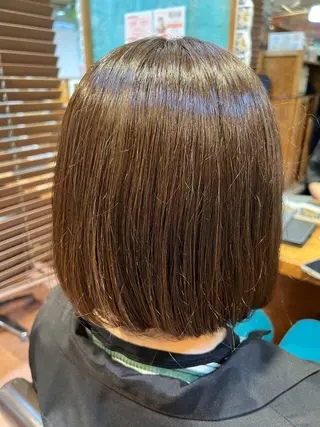 ミディアム カラー 伊東 颯のヘアスタイル