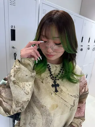 ミディアム 🎀韓国/髪質改善 長野美和🎀のヘアスタイル