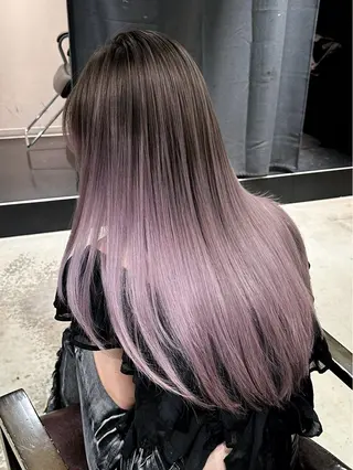 ロング ハイトーン🫧艶髪 MAIKAのヘアスタイル