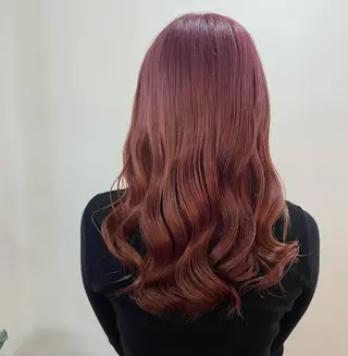 ロング カラー Kazaoka Saraのヘアスタイル