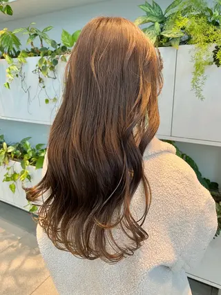 ロング カラー くさかみさき🌼暖色 /耳つぼ/オタク🌼のヘアスタイル