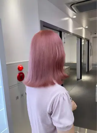 セミロング カラー 🟧オシャレ女子多数 アツシ🟧のヘアスタイル