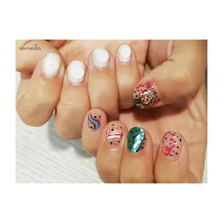 ネイル newrandas hitomiのネイルデザイン