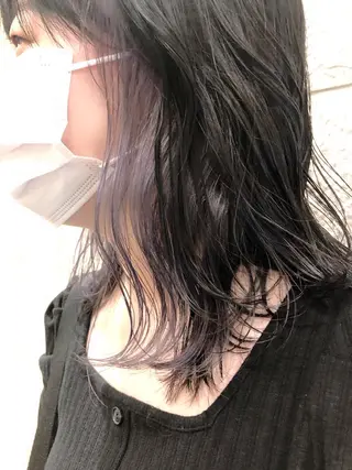 セミロング ショートショートボブ うるはのヘアスタイル