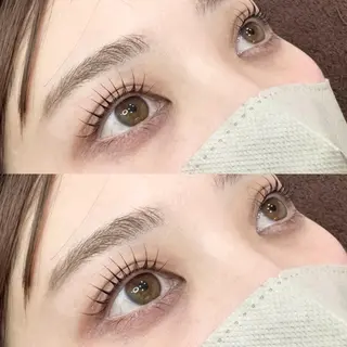 マツエク・マツパ アイブロウ Bunny eyesのマツエク・マツパデザイン