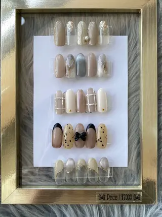 ネイル crystal ⭐︎ colorのネイルデザイン