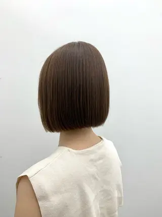 ショート カラー 本格ヘッドスパ🌿 ×ヘア 佐藤のヘアスタイル