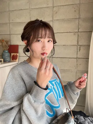 カラー 椎葉 みはるのヘアスタイル