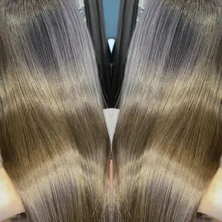 ロング 比嘉 翼のヘアスタイル