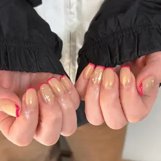 ネイル 直方市ネイルサロン minuitのネイルデザイン